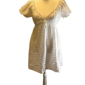 La Blanca by Rod Beattie white eyelet cover up